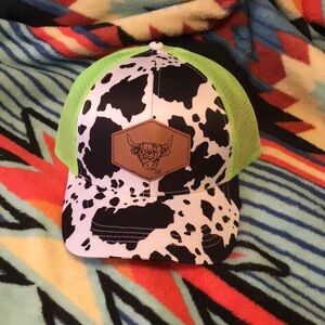 3 Cow  Print Trucker Hats